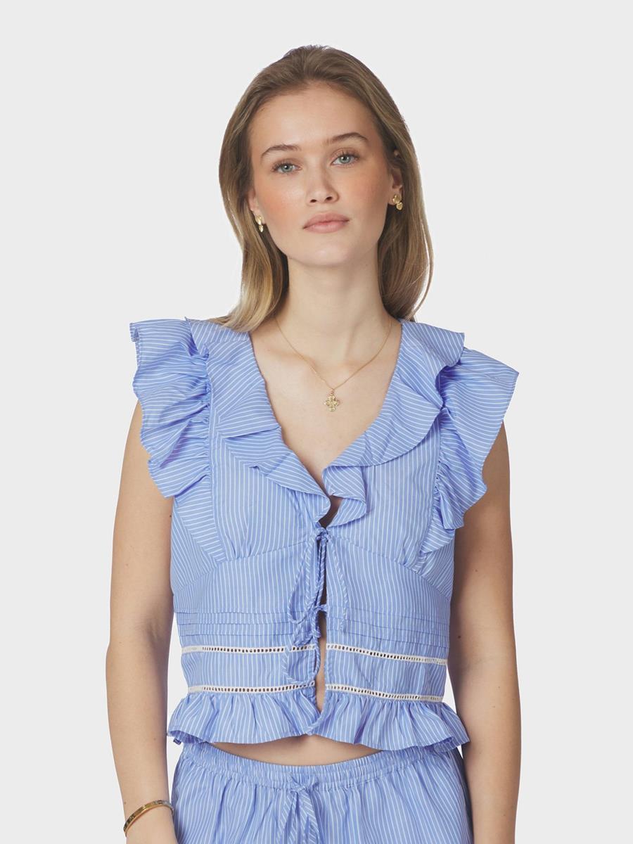 Neo Noir Top Jolia Blauw 1