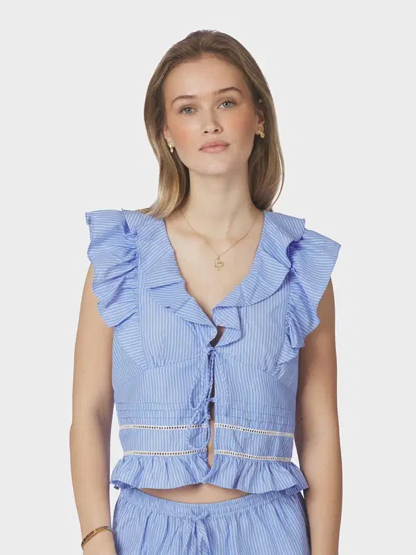 Neo Noir Top Jolia Blauw 1