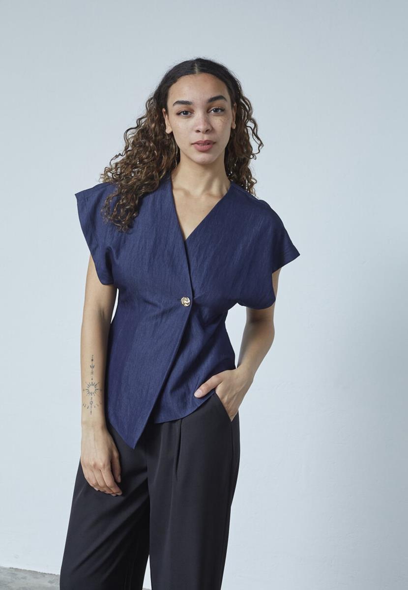 Sisters Point Gilet Gevela-Ve1 Blauw 1