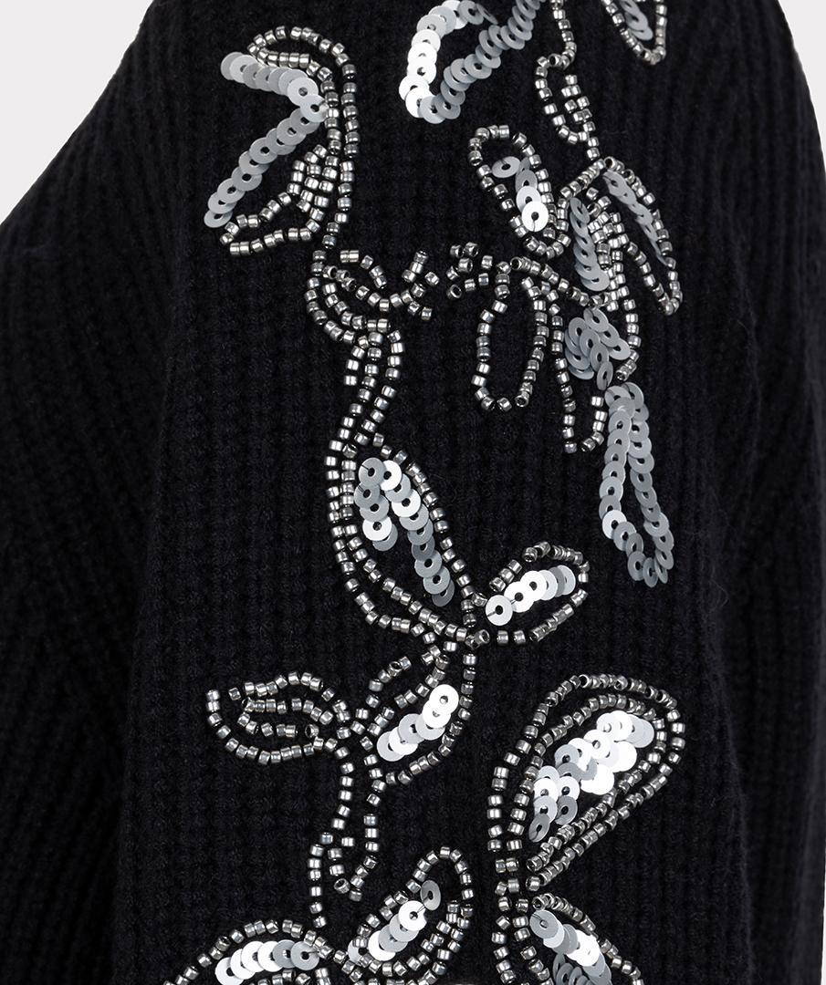 EsQualo Trui W25.27712 Zwart 3