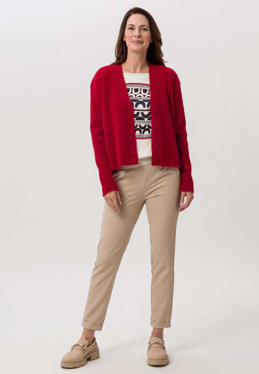 Frank Walder Vest 725074 Rood 1