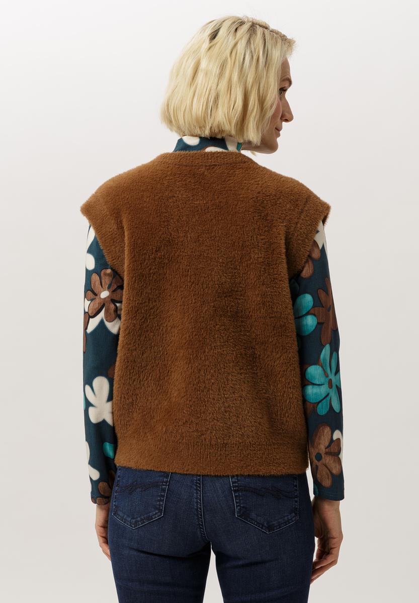 Frank Walder Gilet 725095 Bruin 3