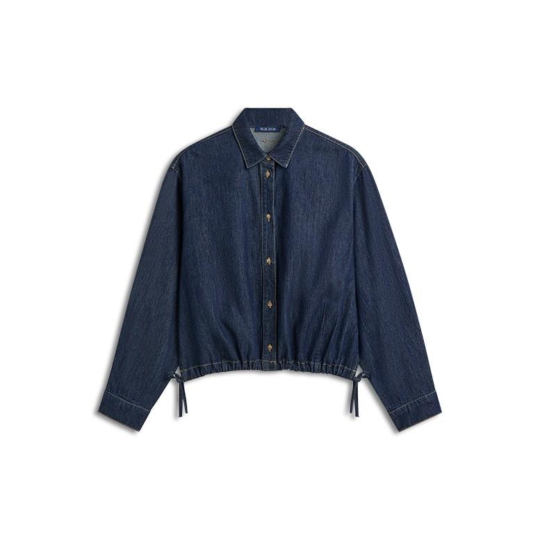 Summum Blouse 2s3404-5184 Blauw 2