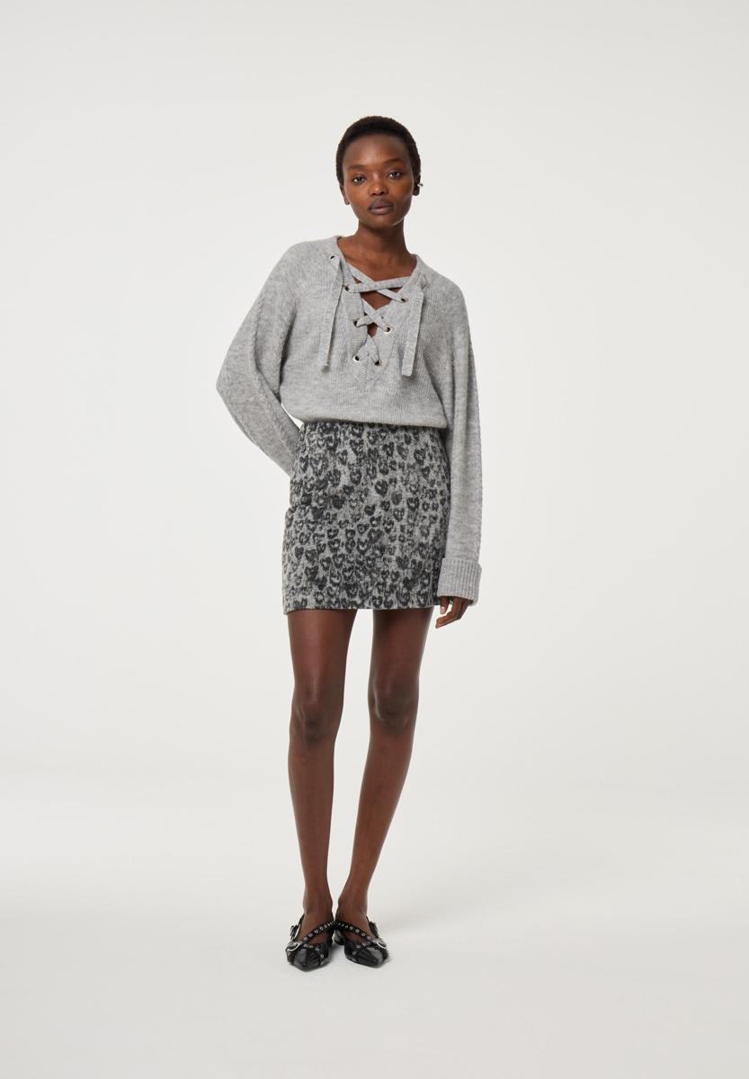 Fabienne Chapot Rok Kendal Skirt Grijs 1