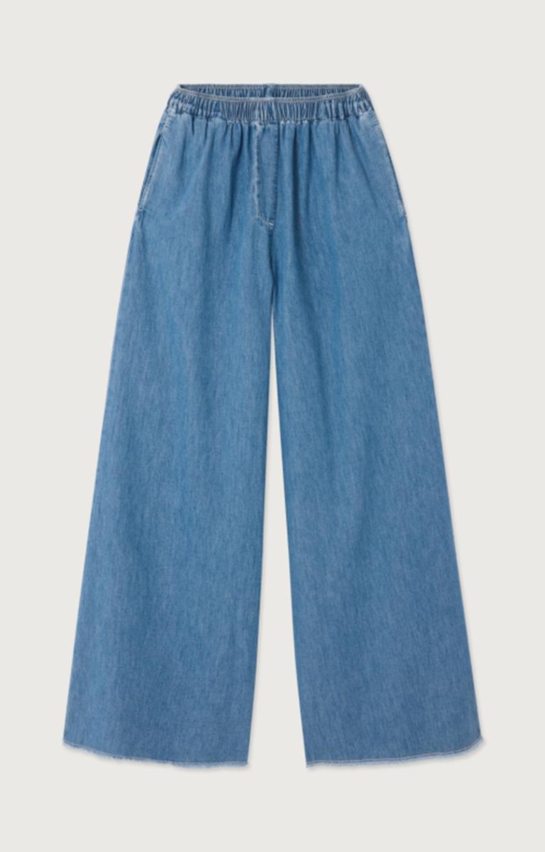 American Vintage Pantalon Izeway Blauw 1