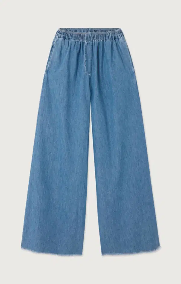 American Vintage Pantalon Izeway Blauw 1
