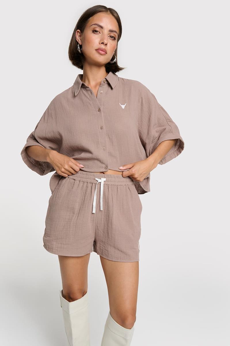 Alix The Label Short 2604143697 Taupe 1