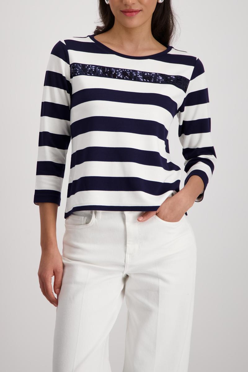 Monari Longsleeve 410930 Blauw 1