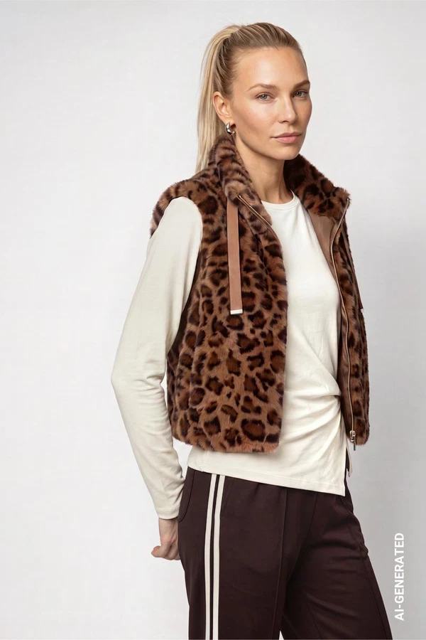 Monari Vest 810111 Bruin 1