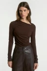 Aaiko Longsleeve Jalisse Bruin 1