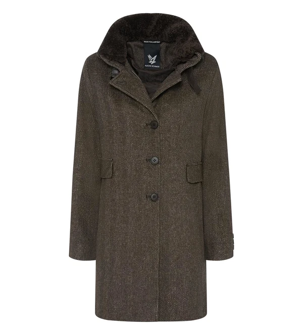 Fuchs Schmitt Mantel 851202386 Bruin 1