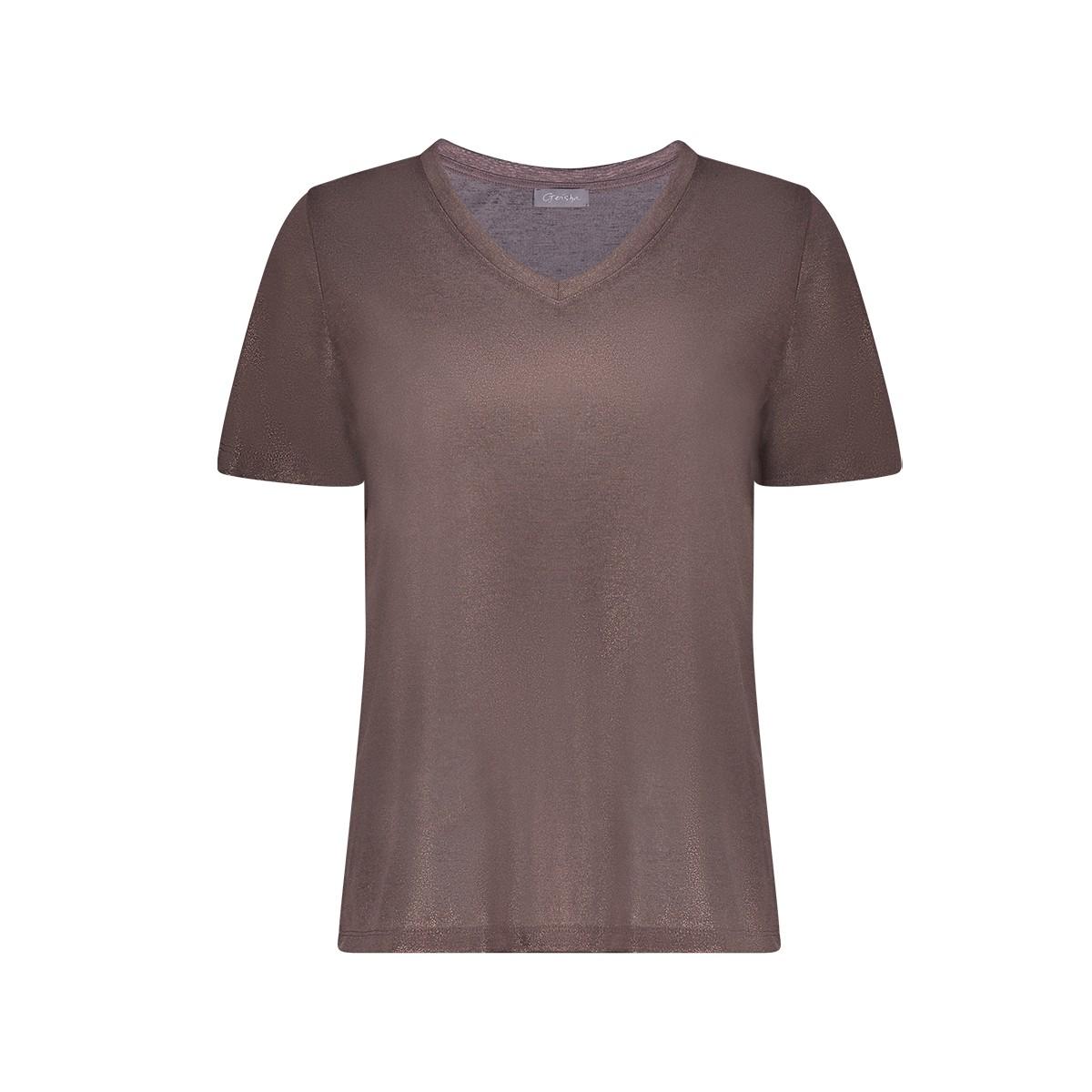 Geisha T-Shirt 62562-41 Bruin 2