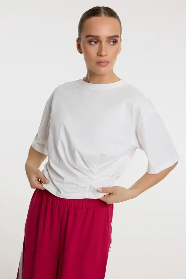 Refined Department T-Shirt Barr Off-White 1