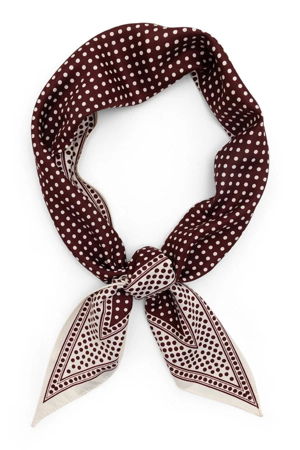 Label DOT Sjaal 2629000 Rood 1
