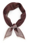 Label DOT Sjaal 2629000 Rood 1