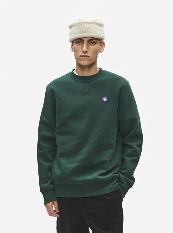 Wood Wood Sweater Tye Groen 1