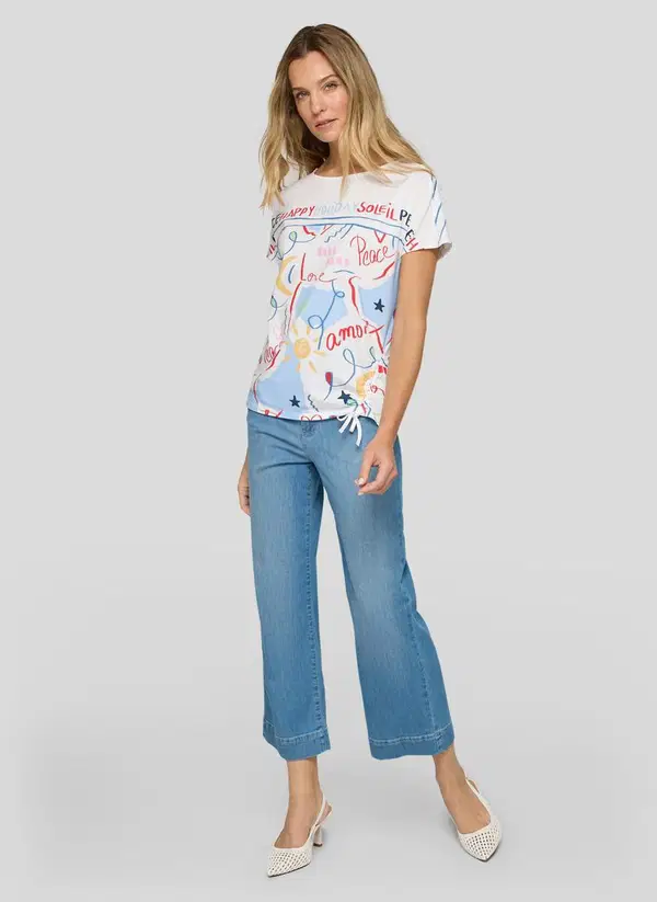 Rabe T-Shirt 56-124324 Wit 1