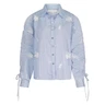 NUKUS Blouse Rosa Blauw 2