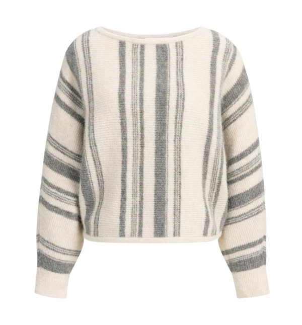 YAYA Trui 01-000651-610 Off-White 1