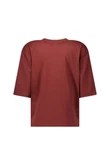 Studio Anneloes T-Shirt Fiore vneck t-shi Bruin 2