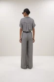 By-Bar Blouse Barley Stripe Zwart 3