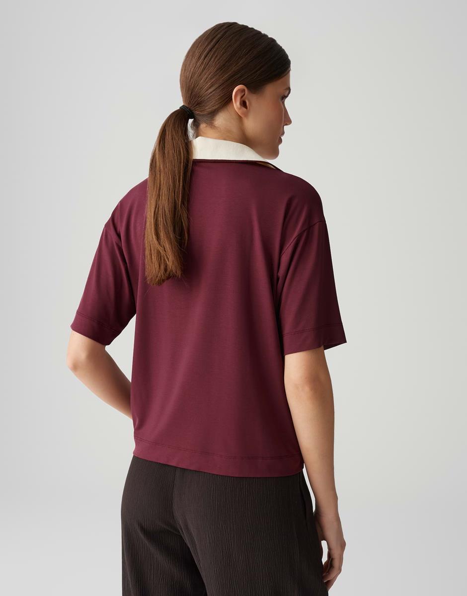 OPUS T-Shirt Soffice Paars 3