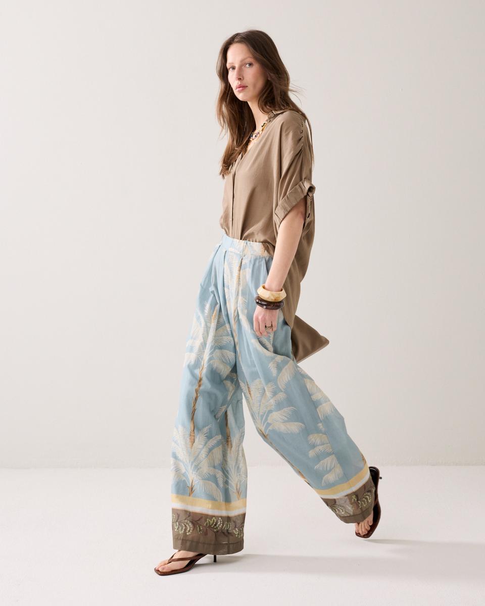 Summum Pantalon 4s2993-12457 Blauw 3