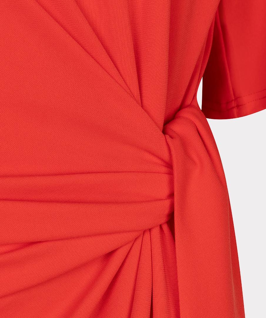 EsQualo Jurk HS26.10224 Rood 3