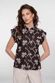 Geisha Blouse 63212-20 Bruin 1
