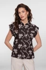 Geisha Blouse 63212-20 Bruin 1