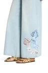 Cambio Jeans Palazzo Cropped Blauw 5