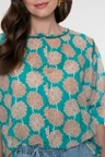 Geisha Blouse 63478-20 Blauw 4