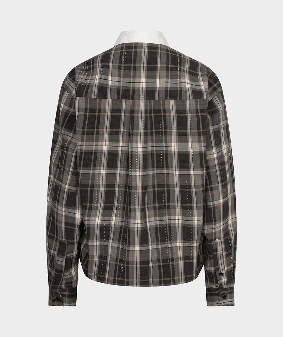 EsQualo Blouse F26.28512 Bruin 4