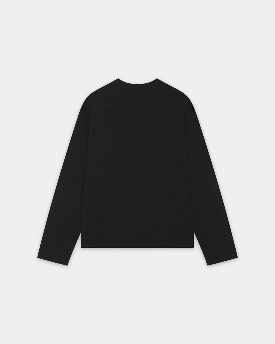 Bareen Longsleeve Logo Zwart 2