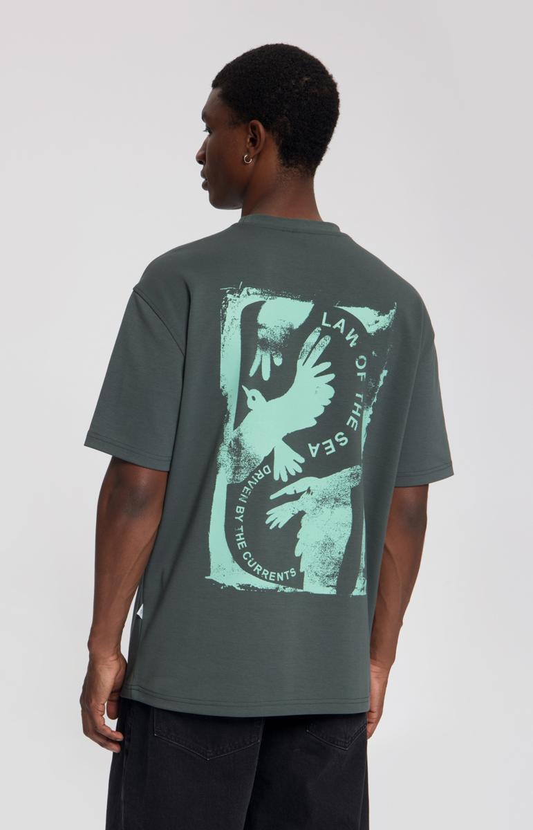 Law of the Sea T-Shirt Migration Groen 1