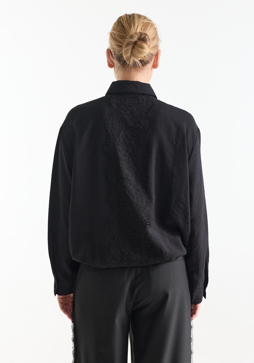 Jansen Amsterdam Blouse Ingrid Zwart 3
