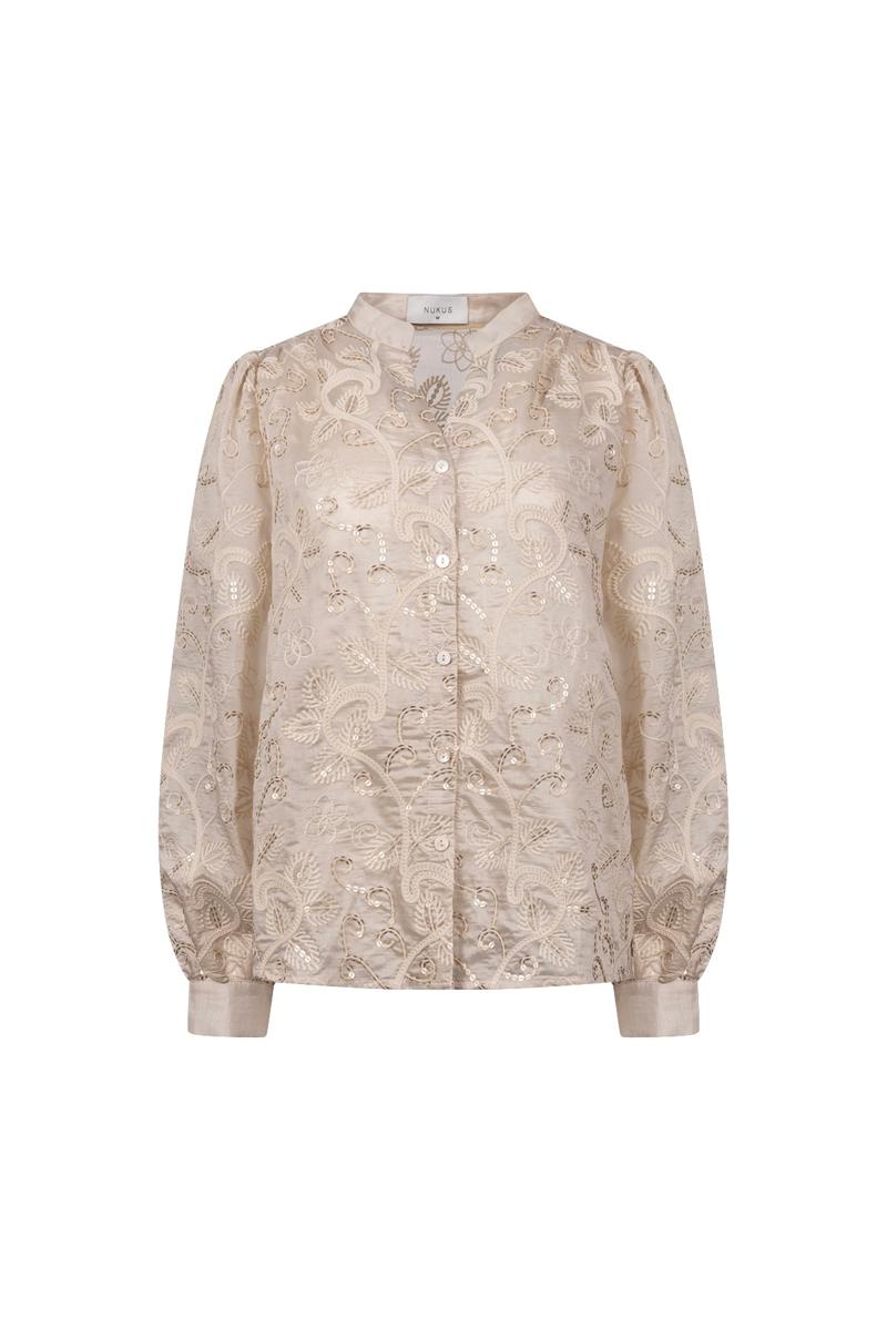 NUKUS Blouse NKF02178 Beige 1