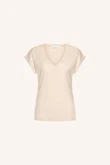 By-Bar T-Shirt Momi Linnen Top Off-White 2