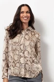 Studio Anneloes Blouse Bobby Snake Geel  1