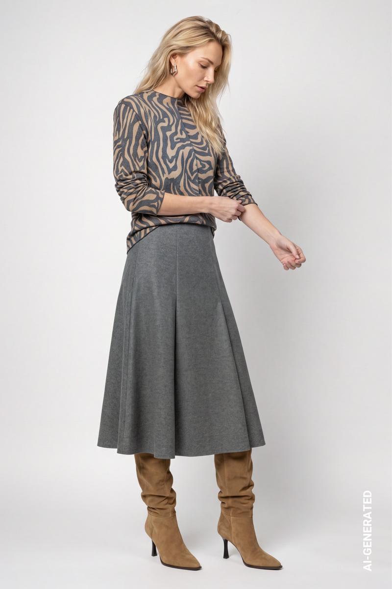 Monari Longsleeve 809830 Bruin 2