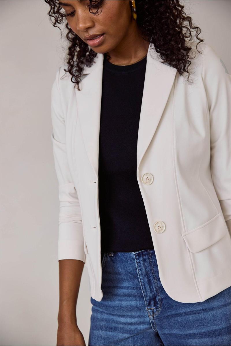 Studio Anneloes Blazer Bright Bonded Off-White 5
