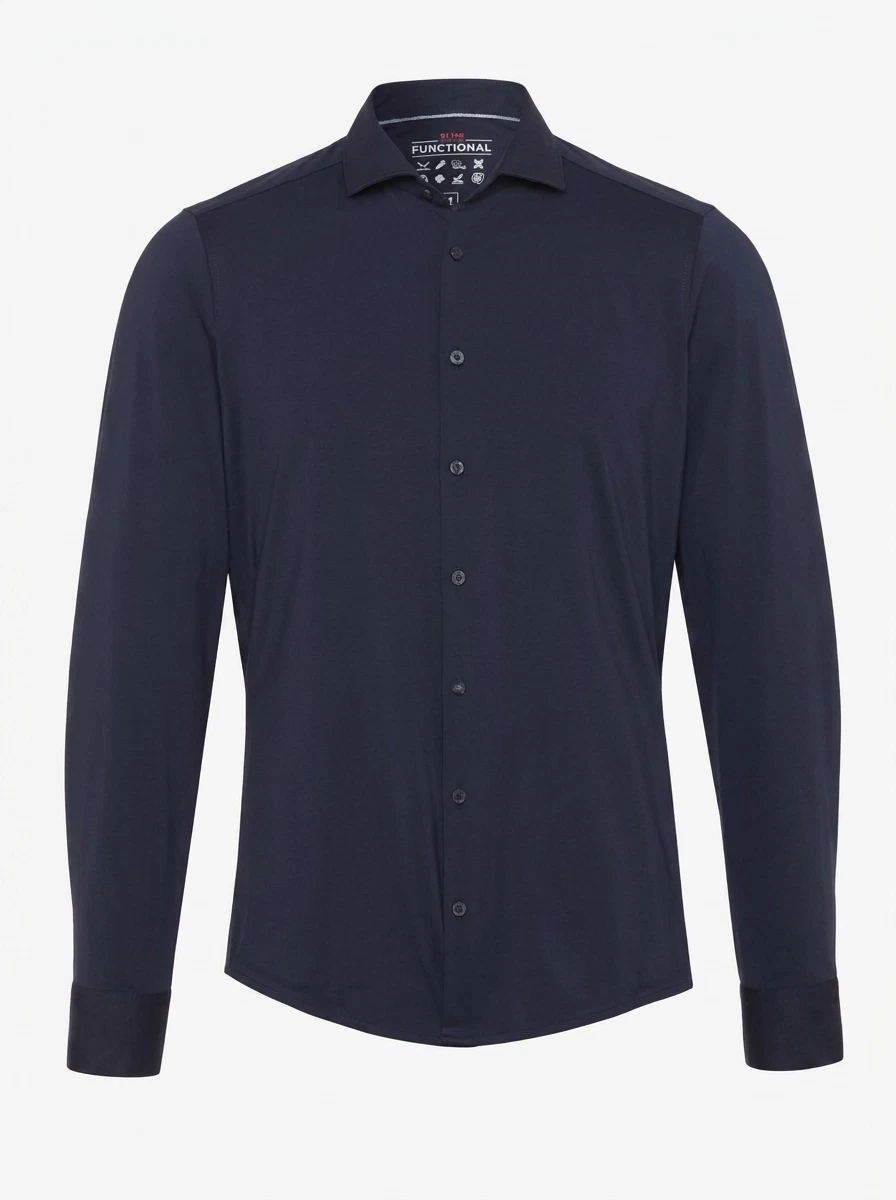 Pure Overhemd 4030-21750 Blauw 1