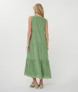 EsQualo Jurk HS26.14214 Groen 3