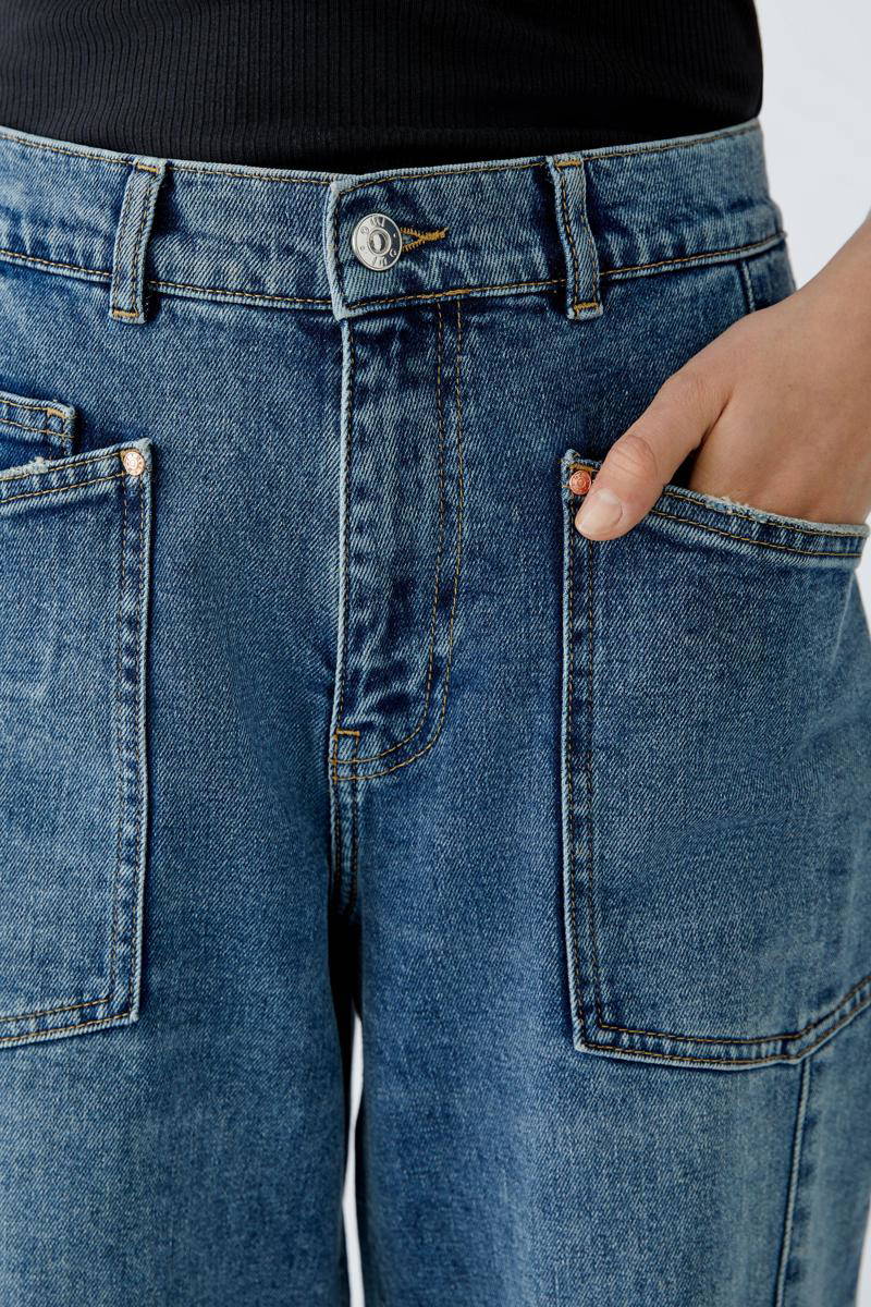 Oui Jeans 0094340 Blauw 4
