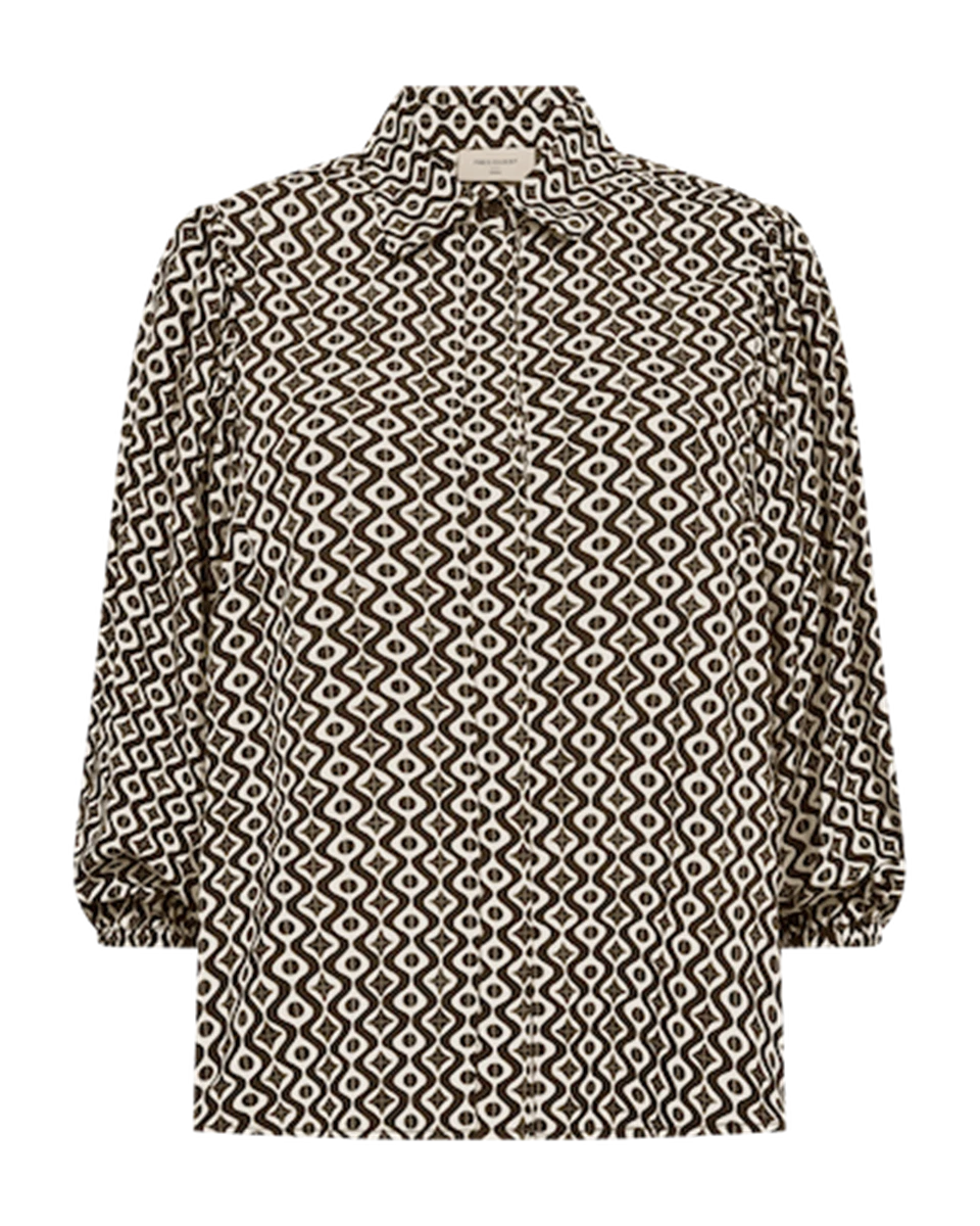 Freequent Blouse Adney Beige 1