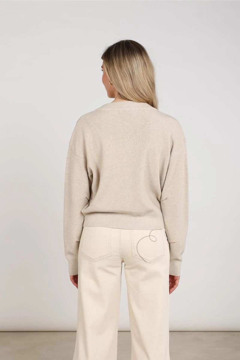 NUKUS Vest NKF05039 Beige 5