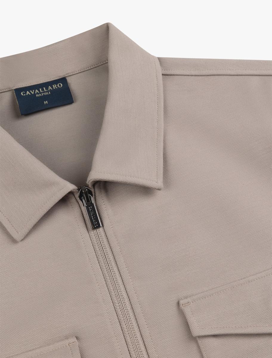 Cavallaro Overshirt 123265013 Beige 3