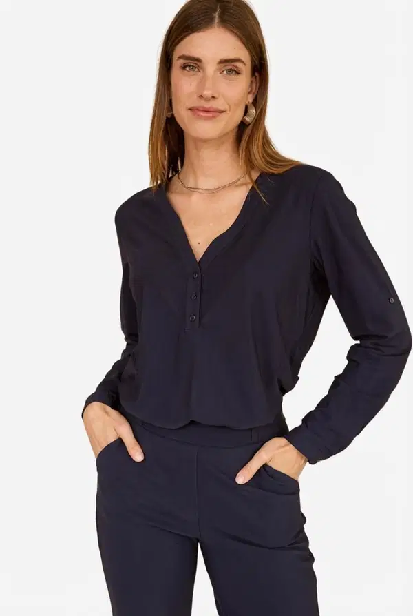Studio Anneloes Blouse Evi blouse Blauw 1