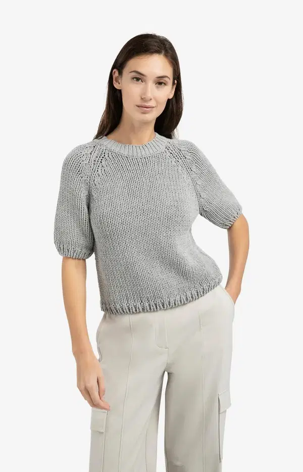 YAYA Trui 01-000551-602 Grijs 1