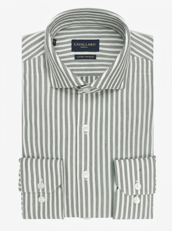 Cavallaro Overhemd 110265002 Groen 1